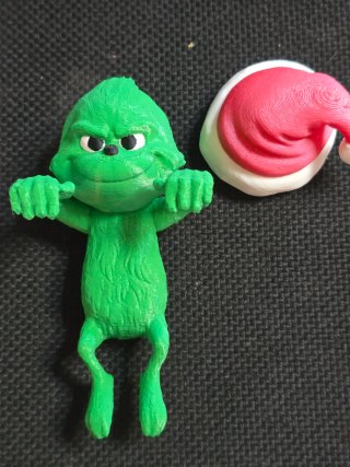 Grinch Navideño 3D para Monitor