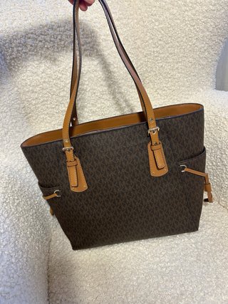 Bolso Tote Michael Kors Marrón logo