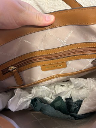 Bolso Tote Michael Kors Marrón logo