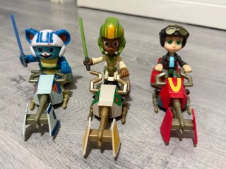 Pack Jóvenes Jedi en Moto Speeder