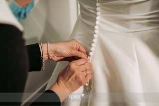 Vestido de Novia Blanco roto