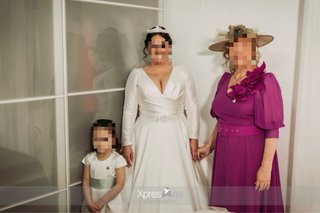 Vestido de Novia Blanco roto