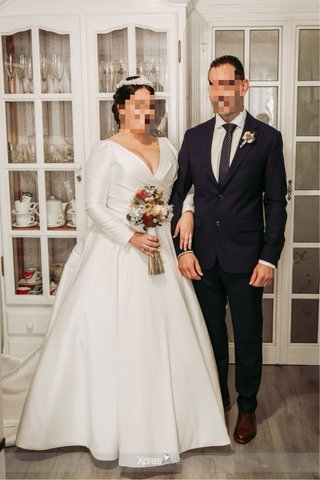 Vestido de Novia Blanco roto