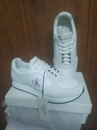 Zapatillas Calvin Klein Jeans Blancas Hombre