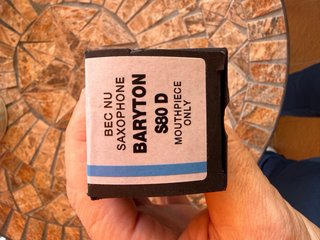 Boquilla Saxo Barítono Selmer S80 D nueva