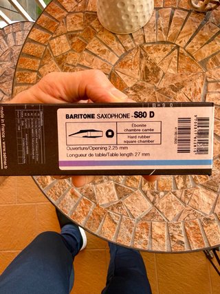 Boquilla Saxo Barítono Selmer S80 D nueva