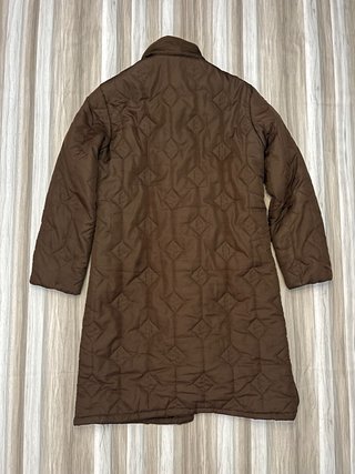 Chaquetón acolchado marrón