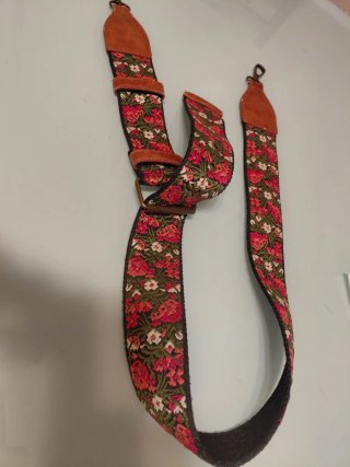 Correa Desigual Flores Multicolor 123x8