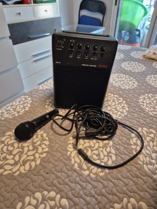 Amplificador Fonestar ASH-25 con Micrófono