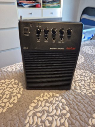 Amplificador Fonestar ASH-25 con Micrófono