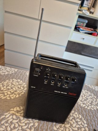 Amplificador Fonestar ASH-25 con Micrófono
