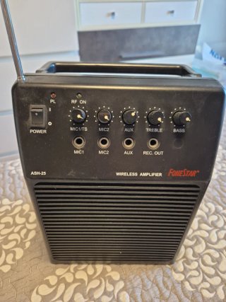 Amplificador Fonestar ASH-25 con Micrófono