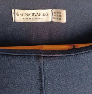 Vestido azul ajustado Nuevo