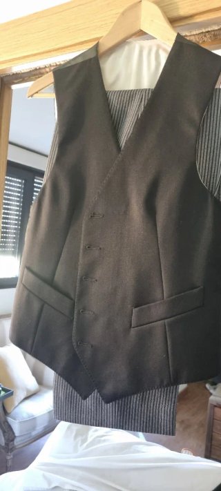 Traje de chaqué hombre boda