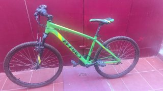 Bicicleta verde DDLW