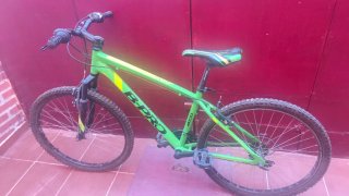 Bicicleta verde DDLW