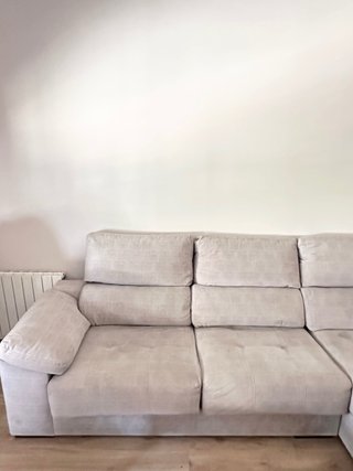 Sofá Cama Chaiselong Beige + Divan