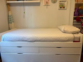 Cama nido 190x90 con cajones