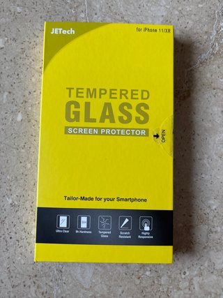 Protettore Schermo JETech per iPhone 11/XR, Nuovo. 2 pz