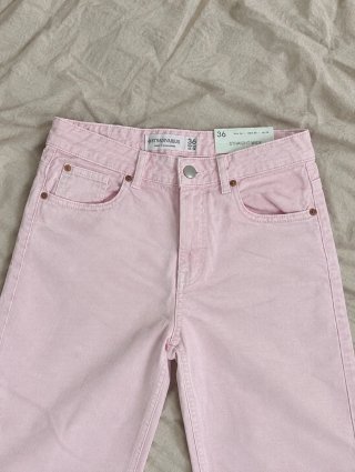 Pantalón Stradivarius Rosa Talla 36