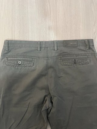 Pantalón Chino Hombre Verde Oliva
