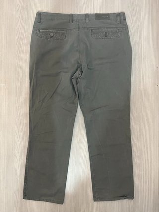 Pantalón Chino Hombre Verde Oliva