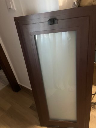 Ventana de aluminio con cristal
