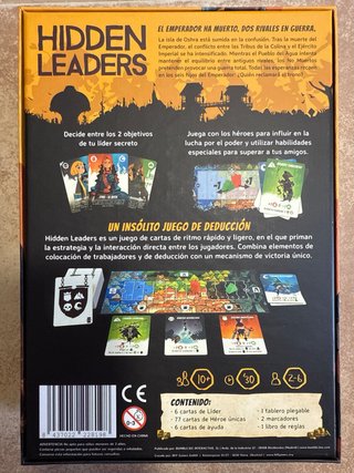Hidden Leaders - Juego de mesa