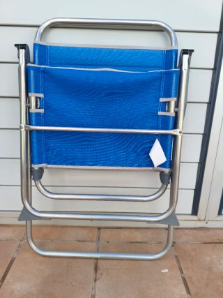 Silla Camping/Playa Carrefour Azul Plegable