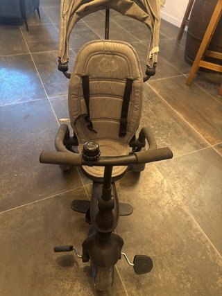 Carro Bici Niño Gris
