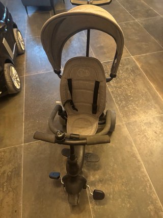 Carro Bici Niño Gris