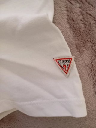 Camiseta Guess Blanca Talla XL