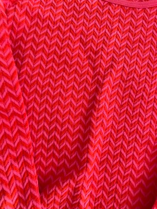 Jersey Fucsia y Rosa Texturizado Manga Larga