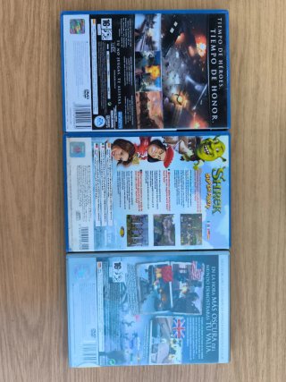 Lote 9 cajas PS2