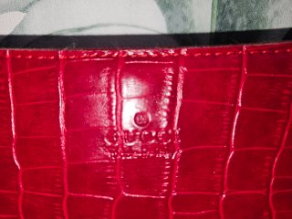 Bolso vintage Gucci Piel Rojo