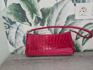 Bolso vintage Gucci Piel Rojo