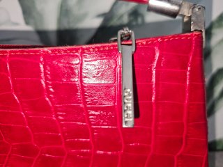 Bolso vintage Gucci Piel Rojo