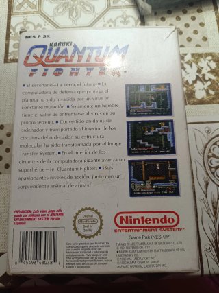 Kabuki Quantum Fighter NES (Español)