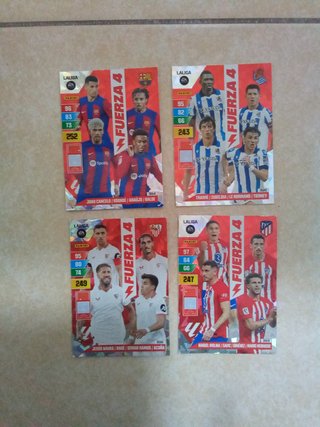 Cromos Fuerza 4 LaLiga 23-24