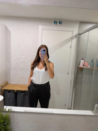 Pantalón gris de vestir