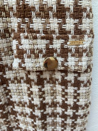 Vestido de tweed