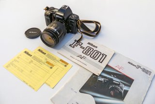 Cámara Analógica Nikon F-801 AF