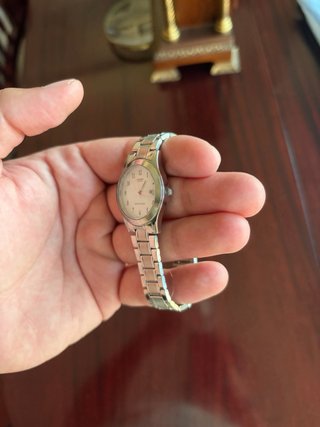Reloj Casio Plata y Blanco