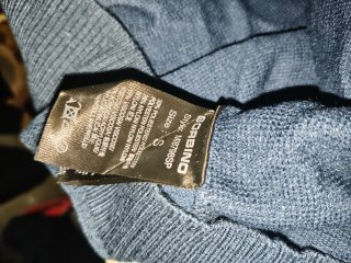 Maglione uomo sorbino blu taglia M