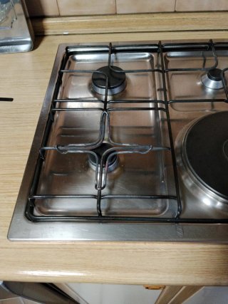 Cocina de gas 4 fuegos