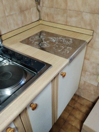 Cocina de gas 4 fuegos