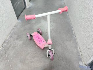 Patinete infantil 3 ruedas rosa