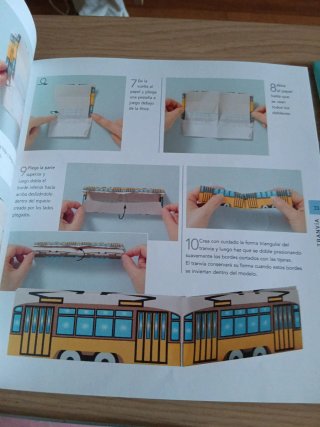 Origami, coches, embarcaciones, trenes y mucho ...