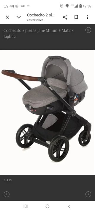 Carrito Jane Muum 2 en 3 Matrix