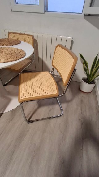 4 Sillas Cesca Beige Casi Nuevas